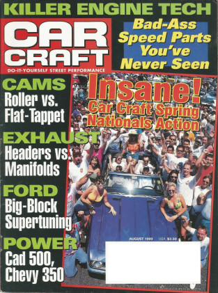 CAR CRAFT 1999 AUG - NOWAK, BARRACUDA, CHARGER 440